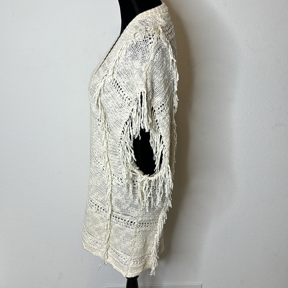 Ariat size Small Wrap It Up fringed open cardigan - Picture 7 of 9